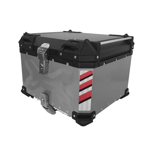 metal motorcycle box|top box approved by dti.